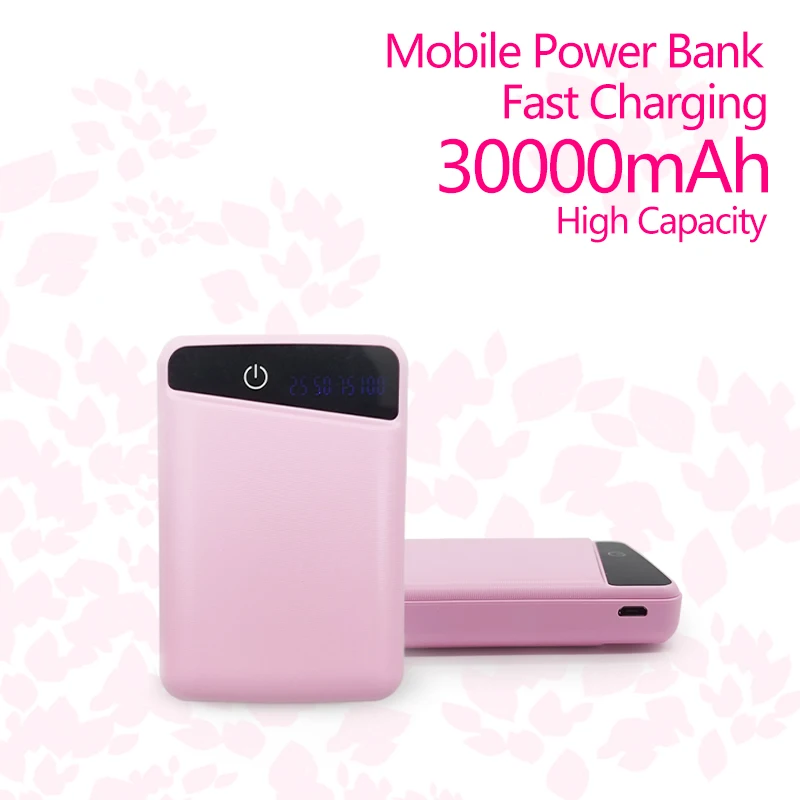 

New Portable Power Bank 30000mAh External Battery Pack Fast Charging,For iPhone Power bank Portable Battery Charger