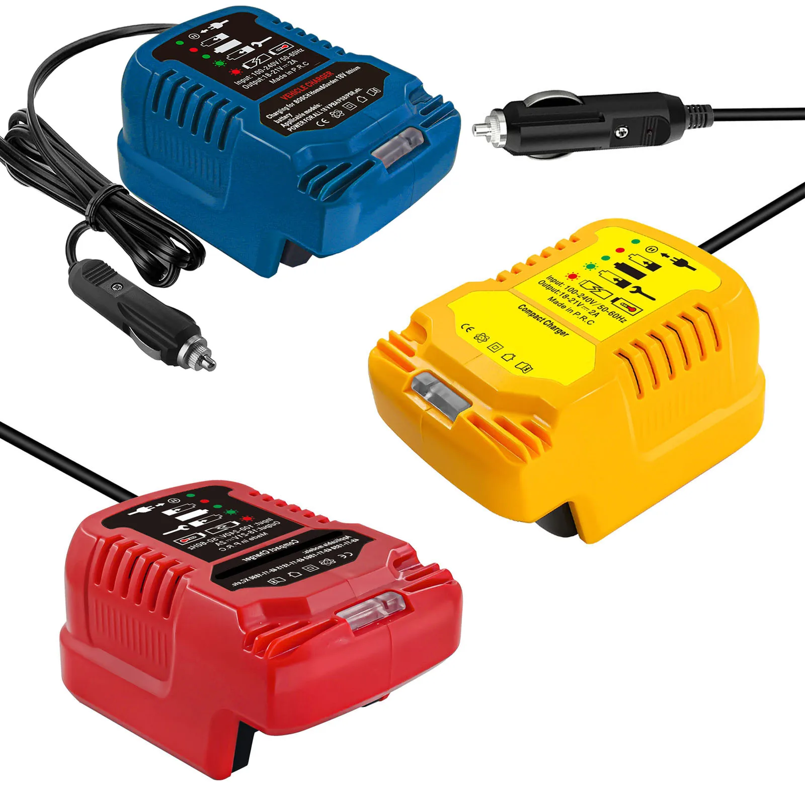 

For DCB200 DC203 For Bosch BAT622 BAT609 18V Replacement Battery Quick Charger For Power Tool Accessory