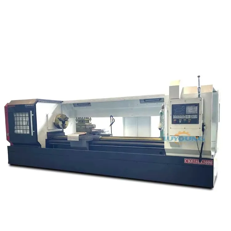 Turning Center CK6180 CNC Lathe Hine Auto Bar Feeder For Sale