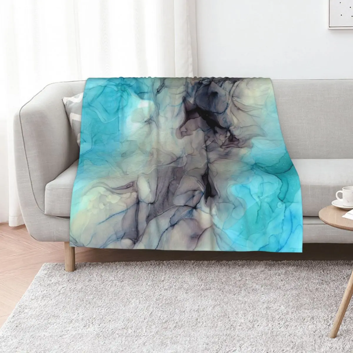 

The Calm Before The Storm Throw Blanket Decorative Beds Warm Baby Quilt Blankets