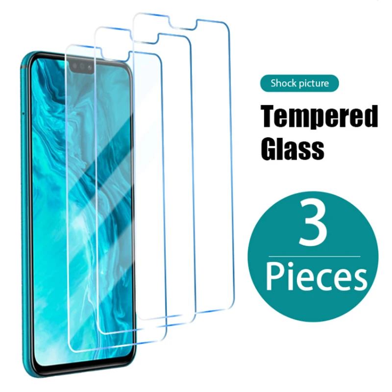 Protector de pantalla para Honor, vidrio Protector 9H para Honor 8x, 6x, 7x, 10X Lite, 9X, 9A, 30i, 20i, 20 Pro, 10 Lite, 9, 30, 10i, 8S, 8A, 9S, 1-3 uds.