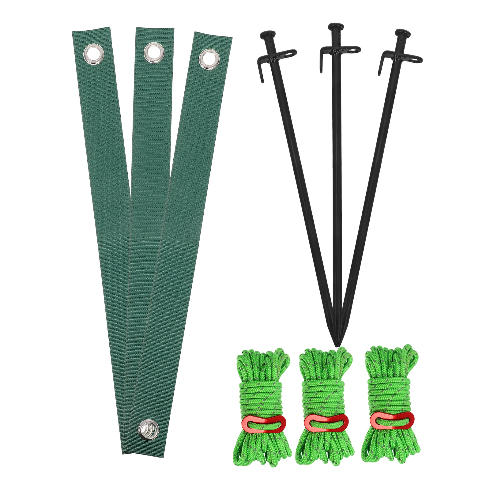 

Windproof Fixing Belt Set Hurricane Strap Garden Stake Tree Bark Repair Base Protector Stump