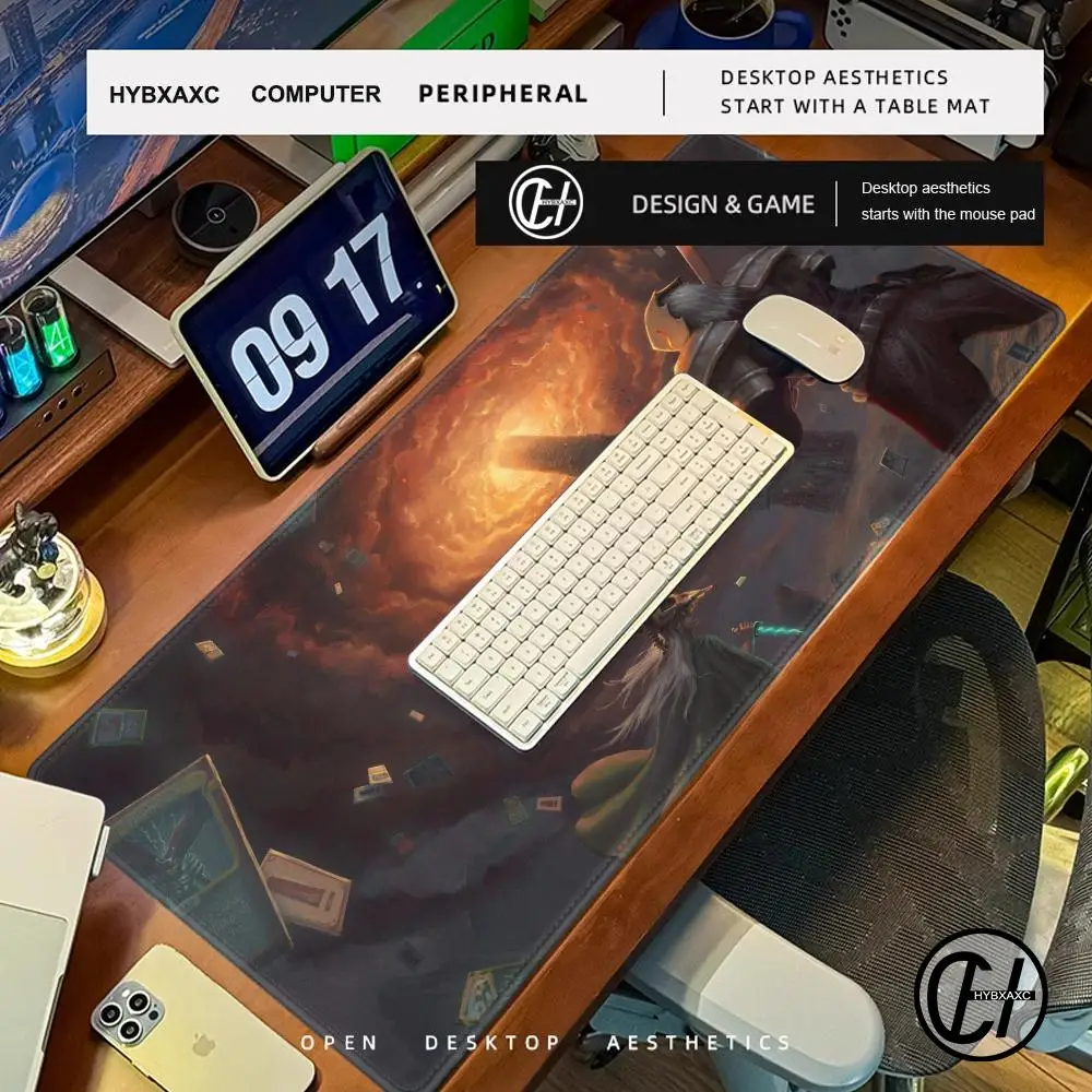 Slay the Spire Mouse Pad The Silent Gaming Accessories Mouse Mat Large Keyboard Mat PC Gamer Desk Mat XXL Computer Mousepad