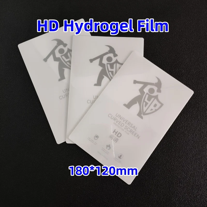 50pcs HD Hydrogel Film For Cutting Machine Flexible HD LCD Screen Protector For All Mobile Phone Clear Protective Hot Sale