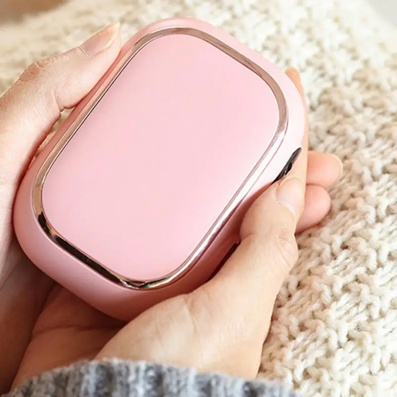 New Hand Warmer Mobile Power 2 In 1 USB Charging Winter Mini Hand Warmer Pocket Hand Warmer Large Capacity Winter Gift