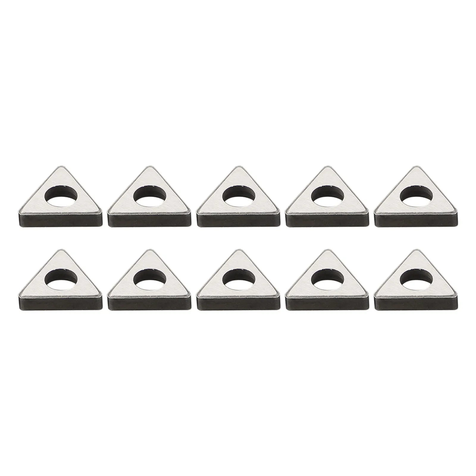 Porte-outil de tournage CNC, porte-outil, coin triangulaire, accessoires, outils d'extérieur, outils à main, MT1603, 10 pièces