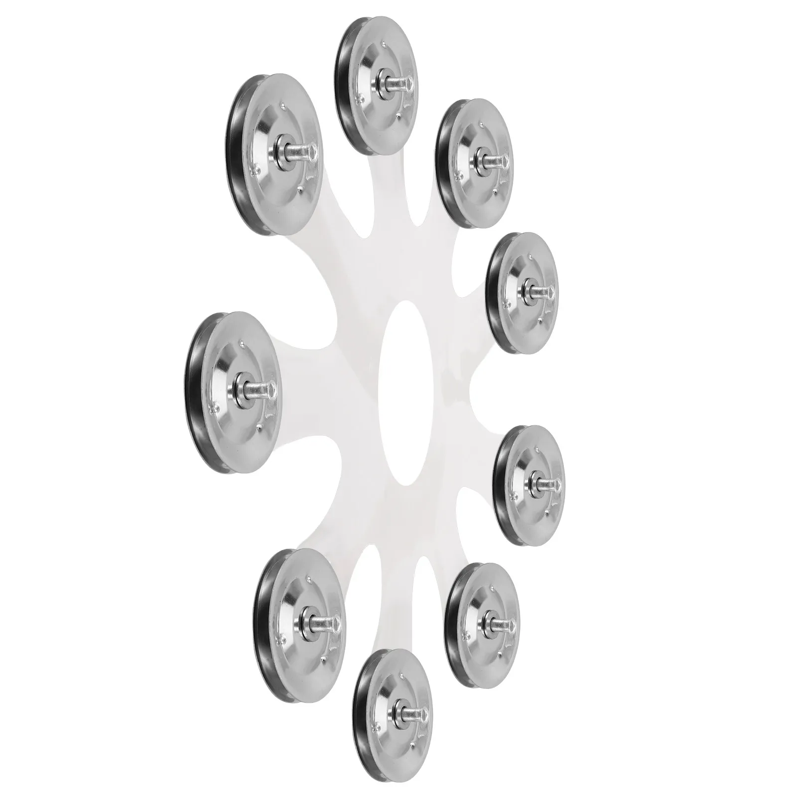 High Performance Cymbal Ching Ring Tambourine Metal Drum Bell Drum Set Tambourine Mount Ring Percussion Instruments Adults