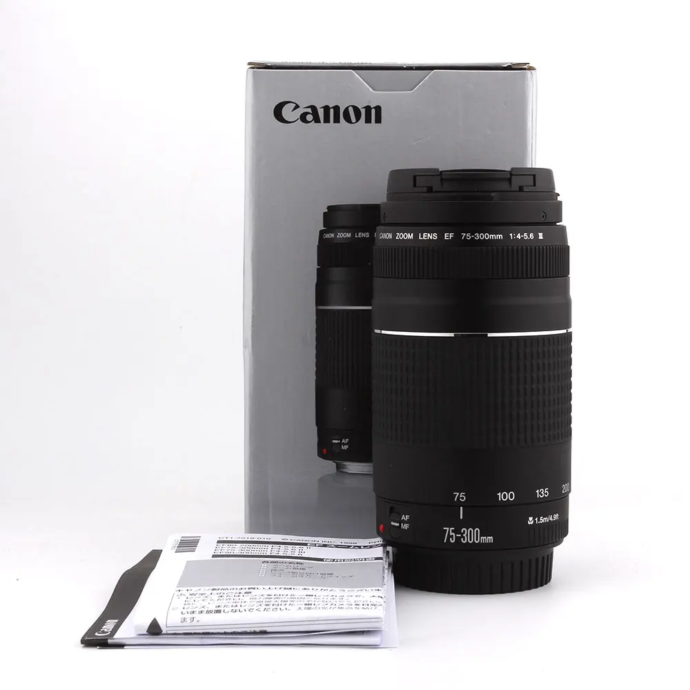 Canon EF 75-300mm F/4-5.6 III Lens