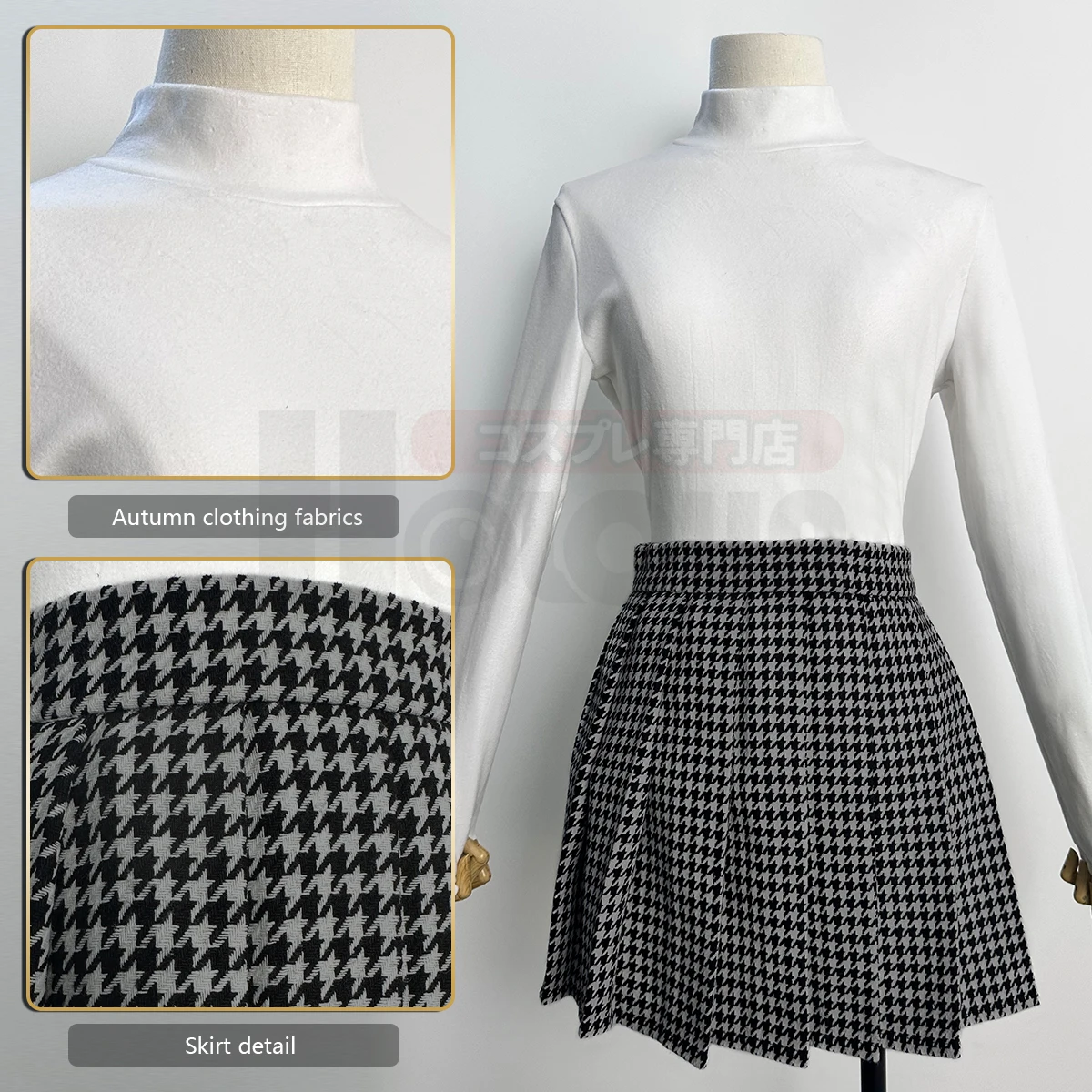 Костюм для косплея HOLOUN Kuji – обзор и цена Embroidery White