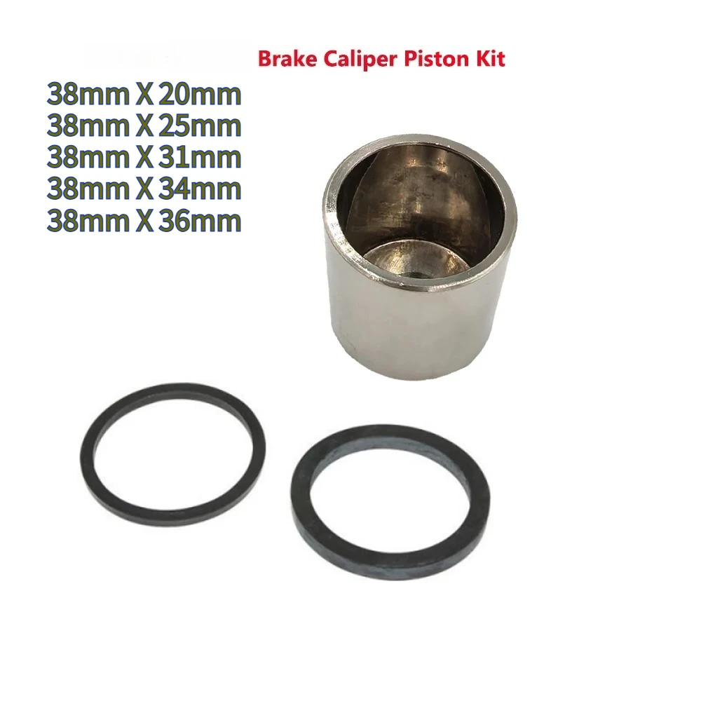 Moto Electric Vehicle Brake Caliper Lower Pump Sub Pump Piston Kit 38X20mm 38x25mm 38x31mm 38x34 38x36mm Caliper Piston & Seals