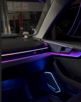ICarsin Upgrade 256 Colors Symphony Led Car Interior Ambient Lights Decoration for Audi A5 B9 Coupe Atmosphere Strip Accessories