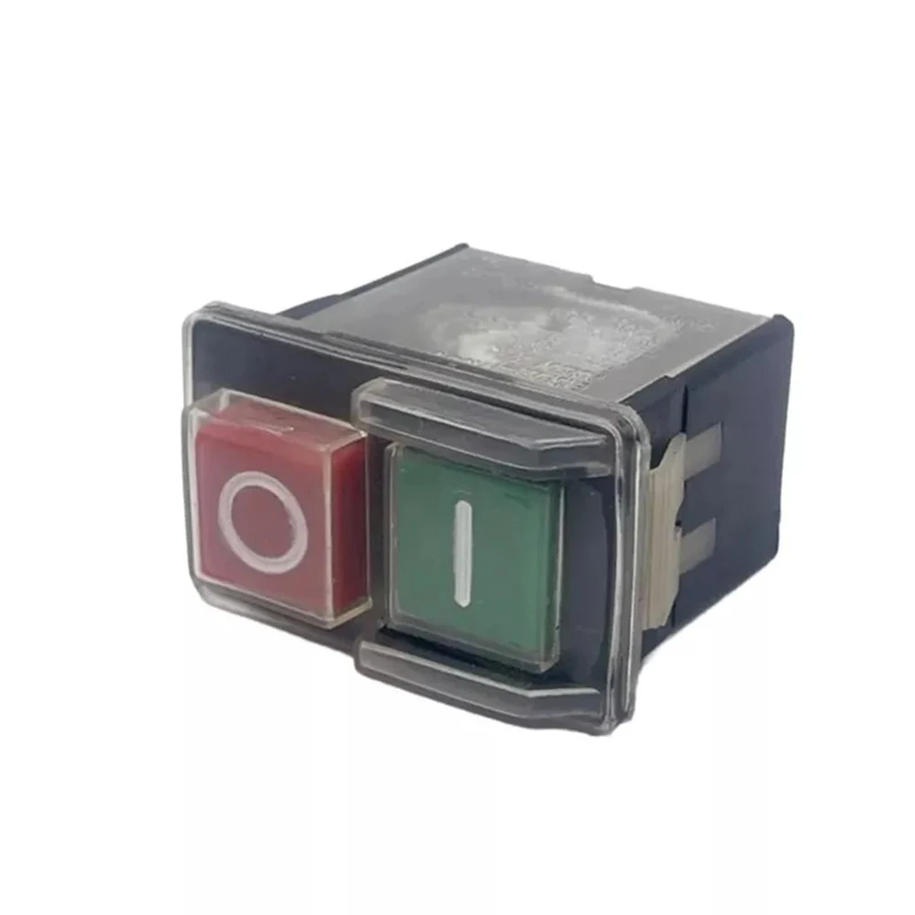 Pushbutton Switch Designed to be Waterproof at For PVC AC250V 6A Perfect Addition to Cutting Machines and Lathes