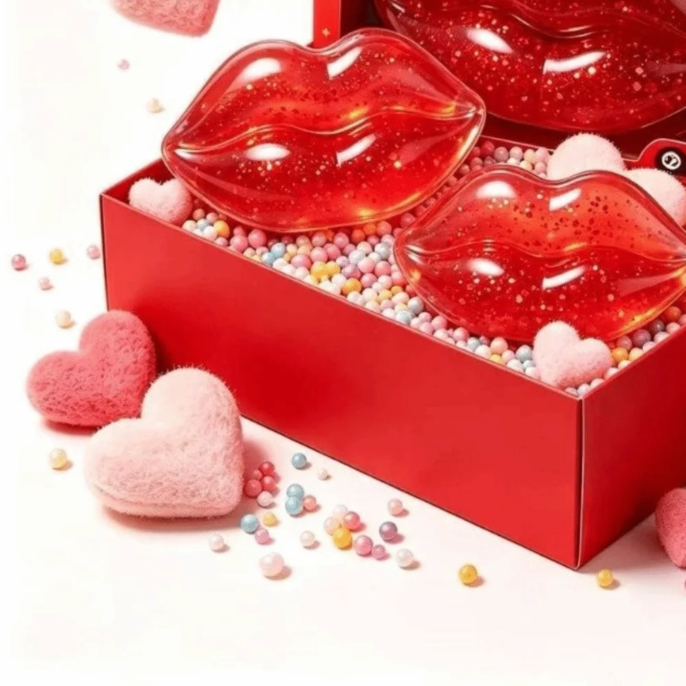 Squishy Big Red Lip Squeeze Slow Rebound Glitter Maltose Slow Rebound Clear Soft Creative Simulation Fingertip Sensory Play