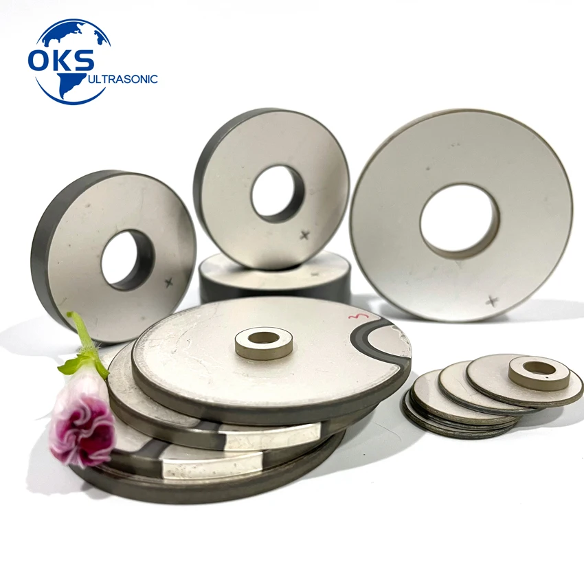 

50x17x6.5mm Piezoelectric Ceramic Disc Piezo Ring for Ultrasonic Cleaning Transducer