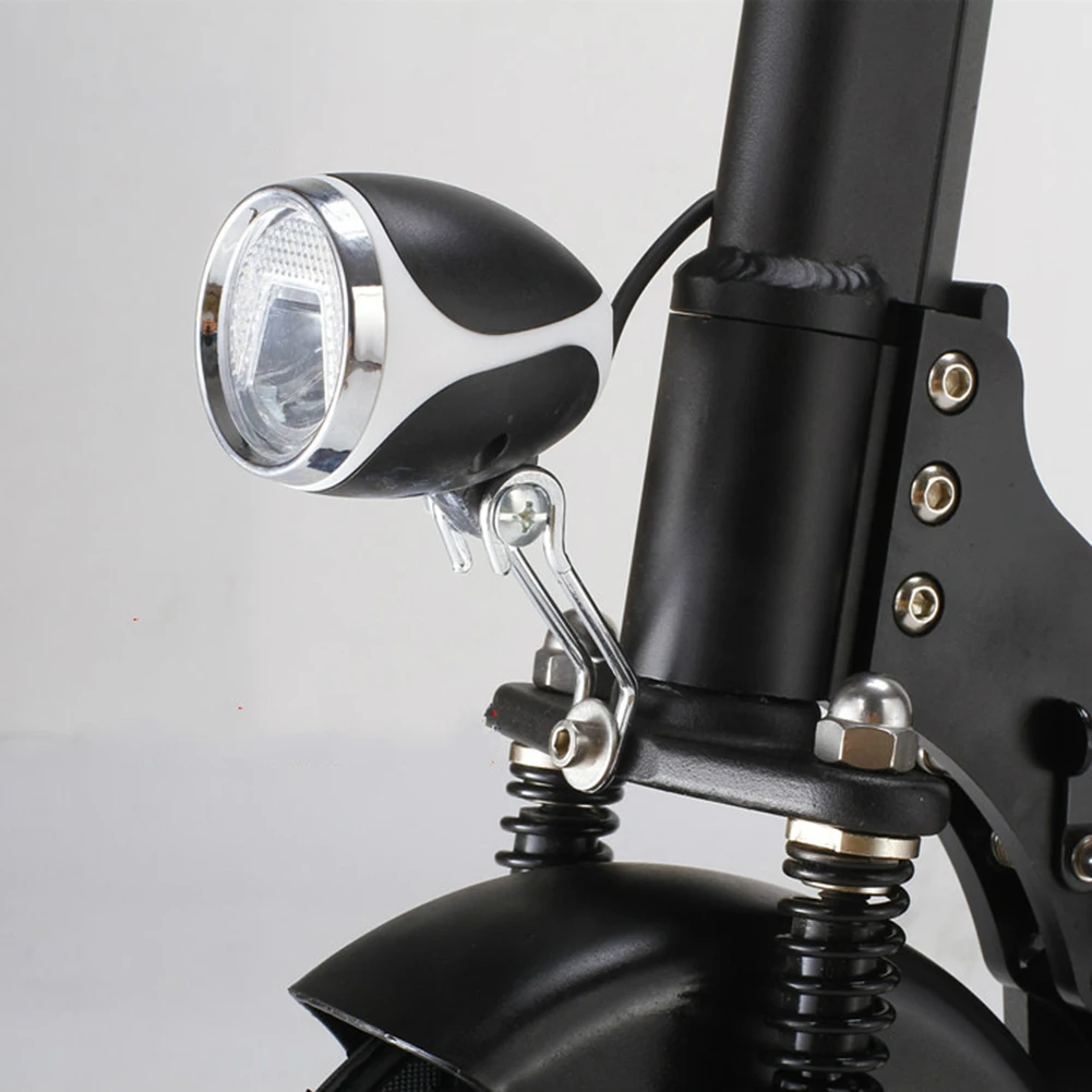 

2023 New Cycling Accessories High Quality Front Light E-Scooter Ebike With Horn With Switch Line 12-80V Front Light