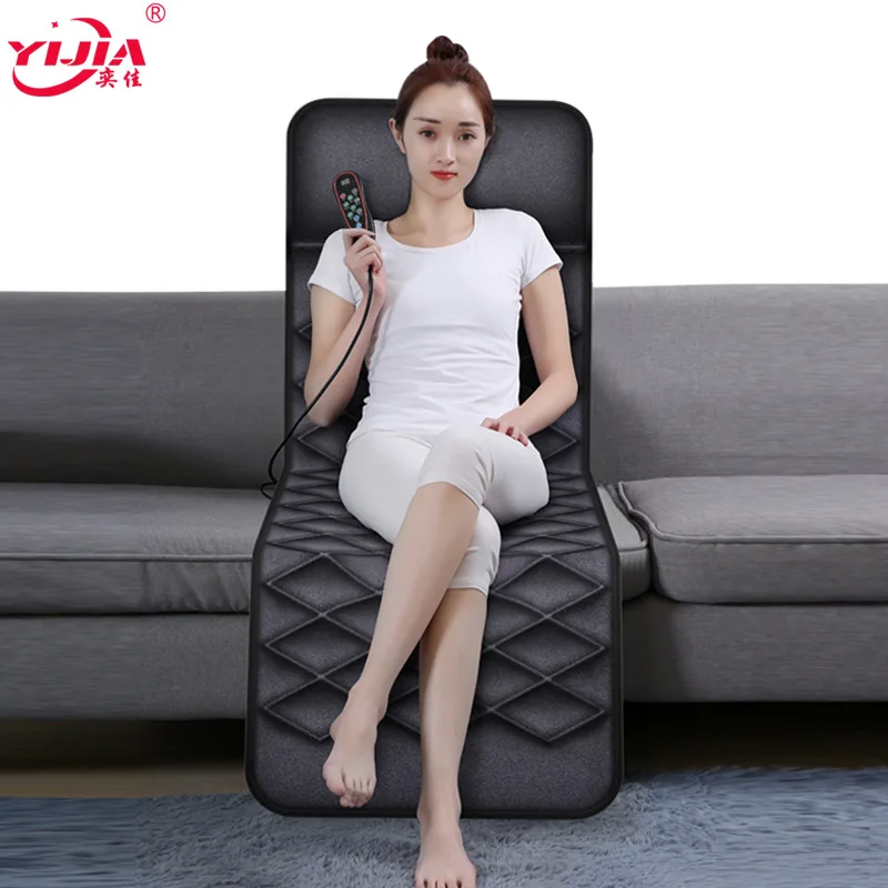 

Электрический массажный матрас для всего тела, многофункциональное домашнее одеяло с подогревом, вибрационная подушка для здоровья