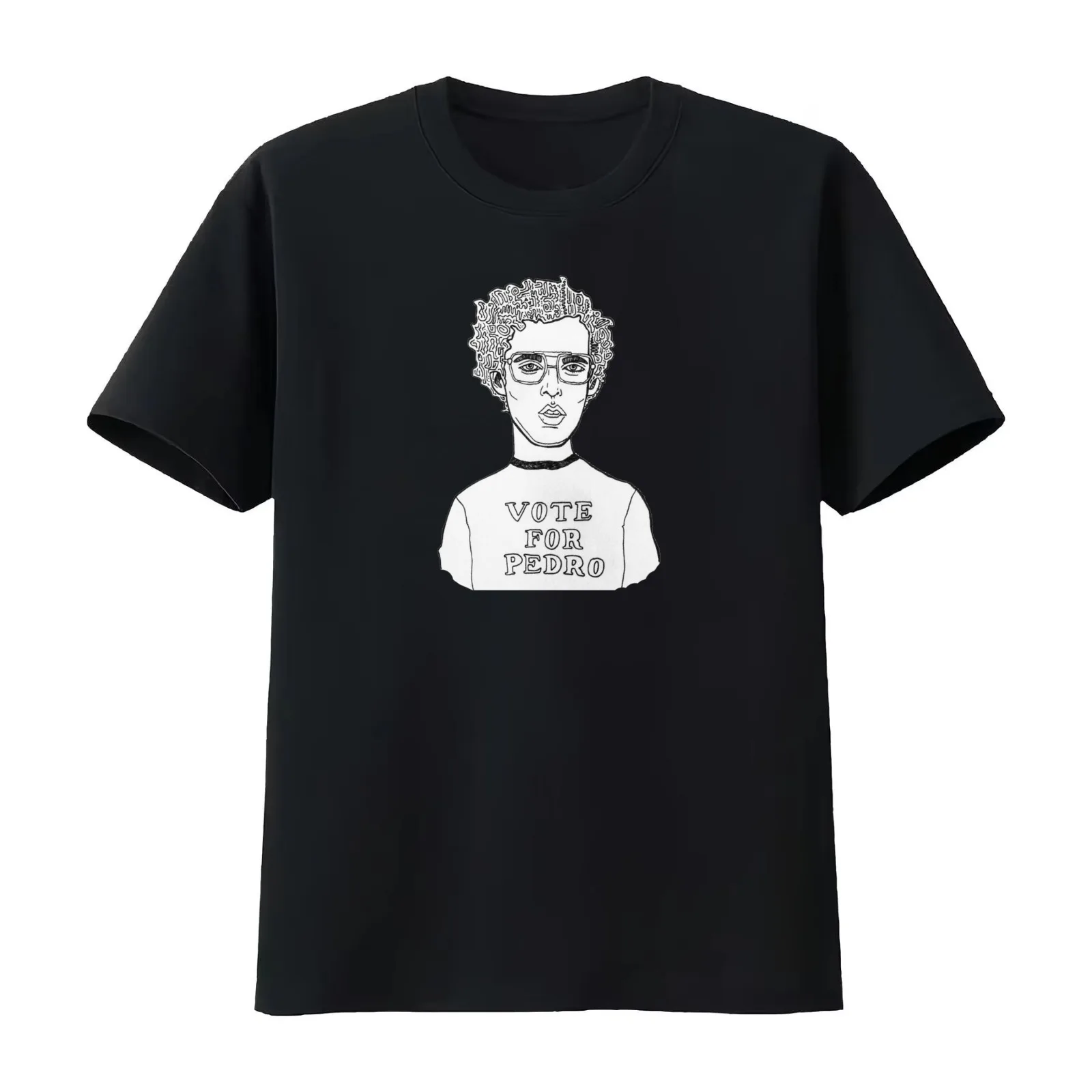 Napoleon Dynamite T-Shirt Summer Casual Cotton Tee Oversized Streetwear Tops Vintage Graphic Print Loose Fit Short Sleeve