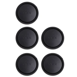 New 5Pcs Rear Lens Cap Cover For Sony E Mount NEX-5 NEX-3 Camera Lens Drop Shipping