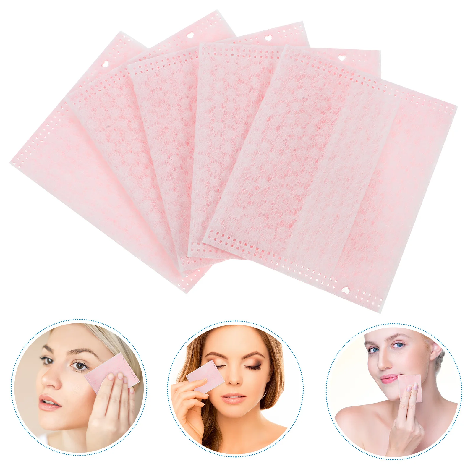 30 قطعة من وسادات تنظيف الوجه الناعمة لإزالة المكياج المحمولة للنساء مناديل الوجه وإزالة مكياج العيون وسادات السفر #2