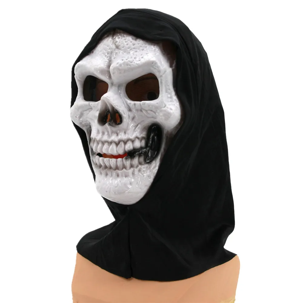 Scary Skeleton Skull Death Balaclava, Halloween Party Cosplay Costume, Face Mask