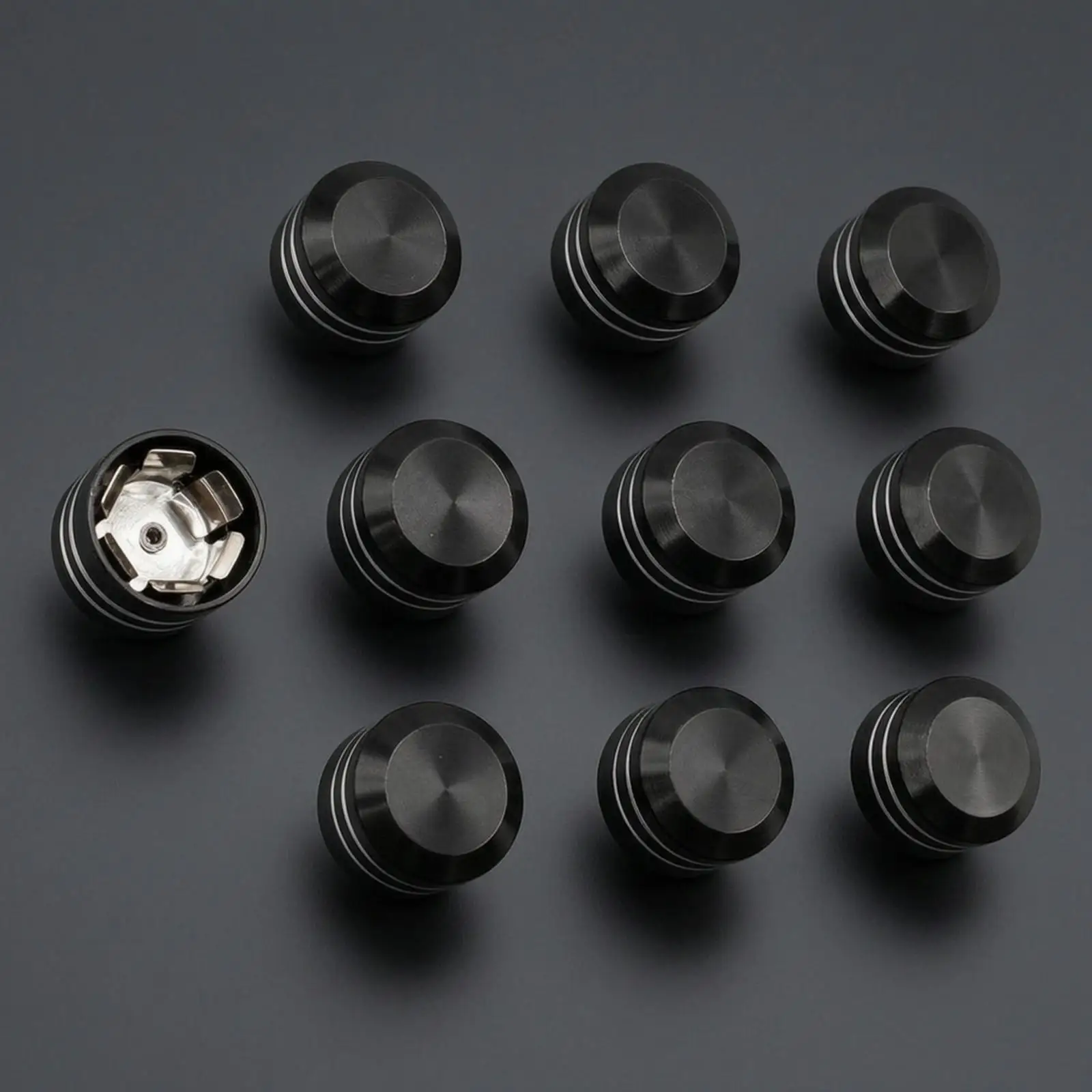 Two Wheeler Motorcycle Decorative Screw Cap Bolt Shroud Aluminum Alloy Cover Retrofit Hardware Accent for Body Mount Areas