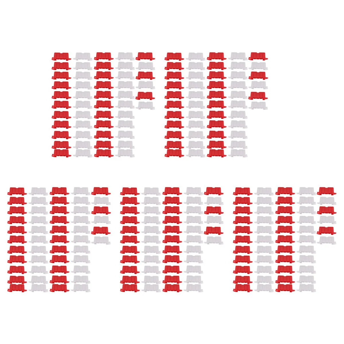 

A44U 250Pcs RC Car Drift Racing Track Road Barrier Traffic Fence for 1/16 1/18 1/28 RC Truck DIY Parts
