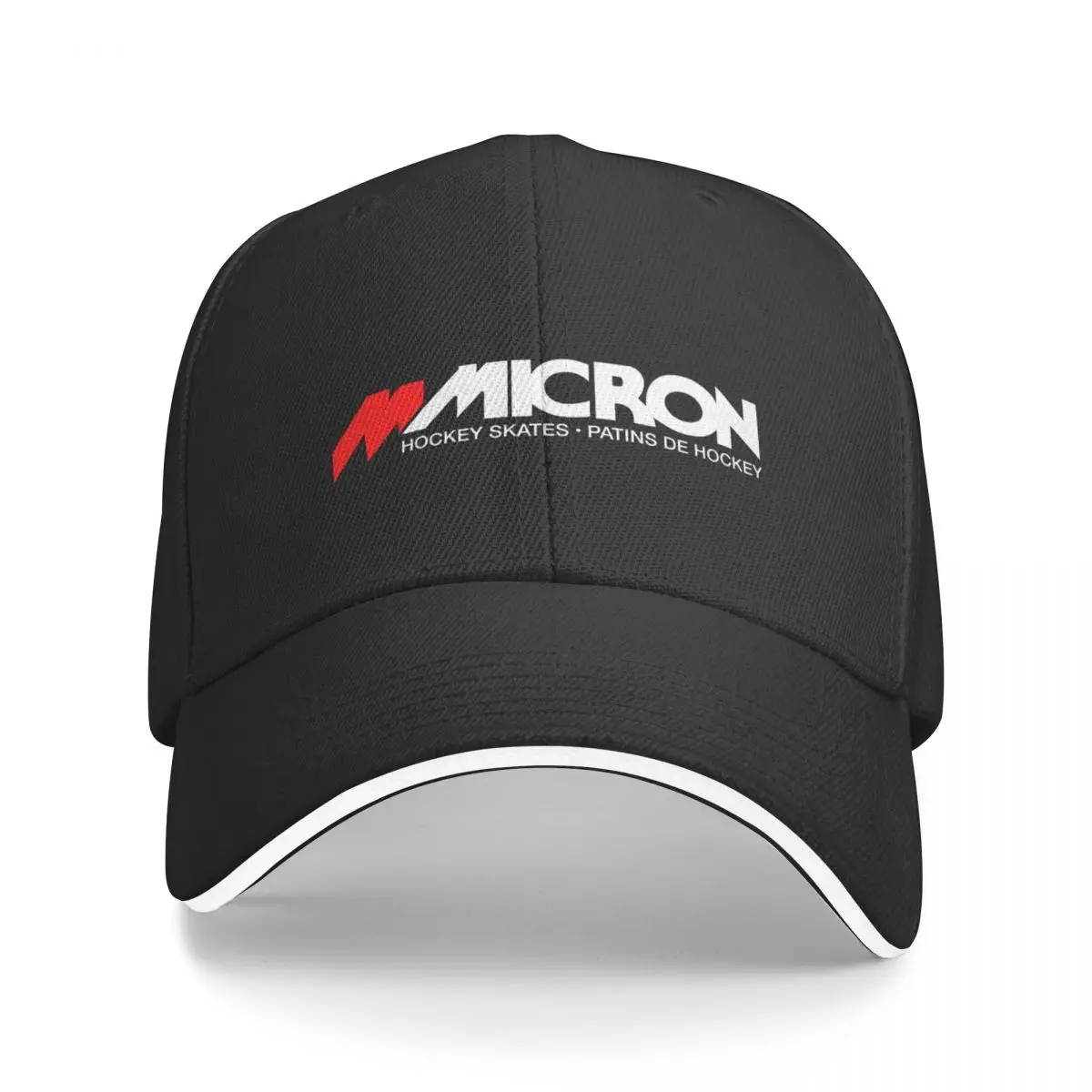 Micron Retro Ice Hockey Logo 4 Baseball Cap Beach Beach Bag Woman Men's