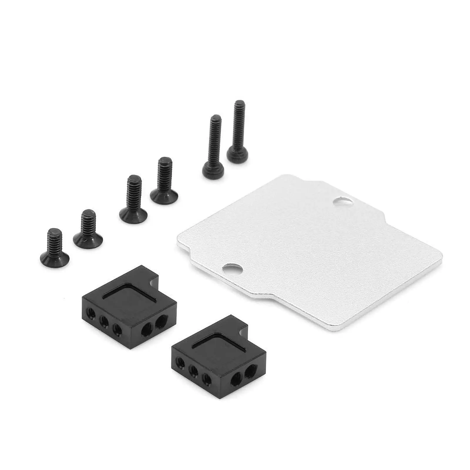 RC Steering Servo Fixed Mount Alloy Mount Upgrade Parts DIY Accessories Servo Fixed Seat for 1/18 Arrma Granite Grom RC Vehicle