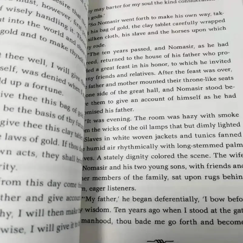 L'uomo più ricco di Babylon di George S. Libro di lettura ispiratore di successo finanziario Clason