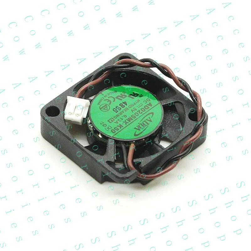 PP+ FOR ADDA  AD0205MX-K50 DC 5V 0.13A 25X25X6MM 2-PIN Ultra-thin Micro Cooling Fan