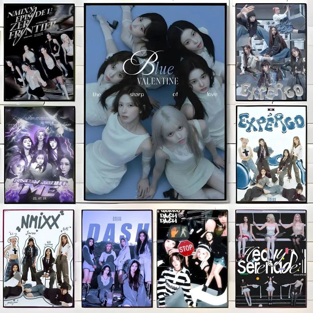 K-pop Group N-NMIXX Poster Wall Art Print Decorative Mural Home Decor Gift Unframed