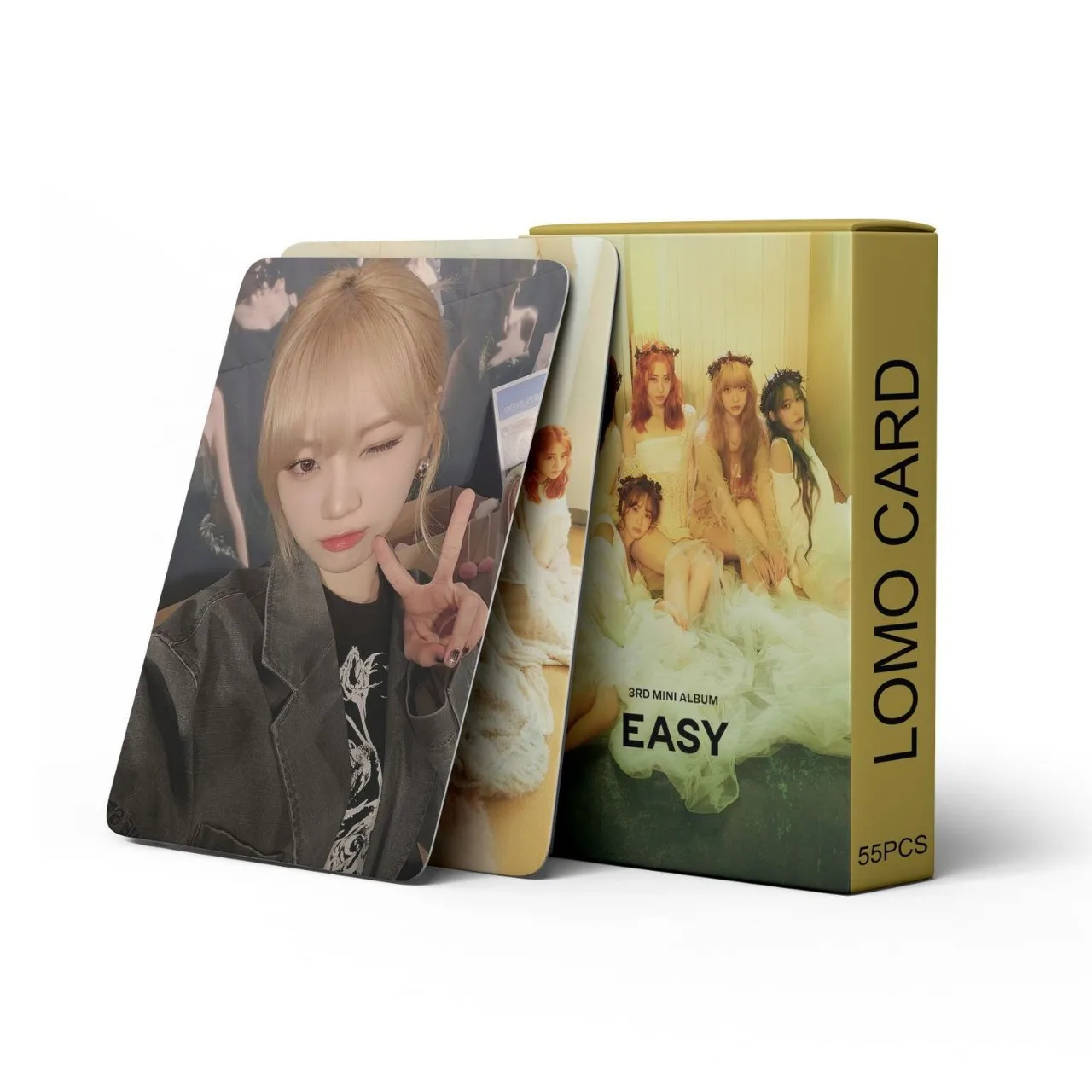 55 بطاقة SUSU Xu Suizhen بطاقة صغيرة، مجموعة بطاقات صغيرة من مجموعة بضائع المشاهير من AGASSY GIDLE