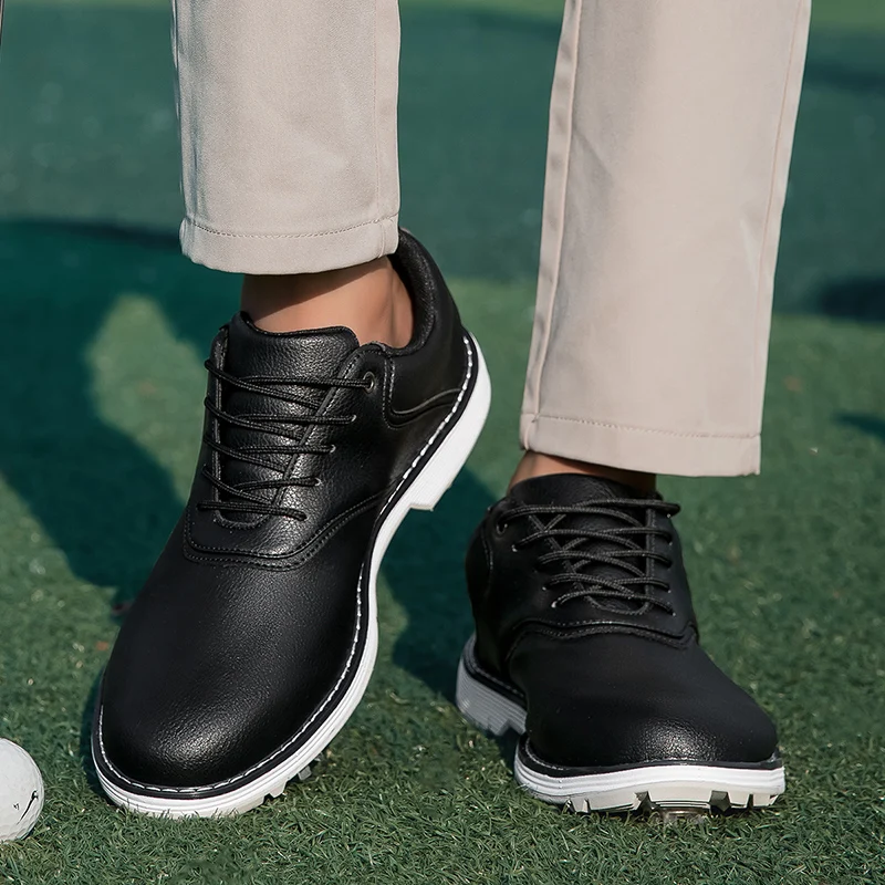 Men\'s Professional Golf Shoes, Outdoor Leisure Fashion Training Golf Shoes, Men\'s Plus Size Fitness Walking Shoes, Sizes 39-47
