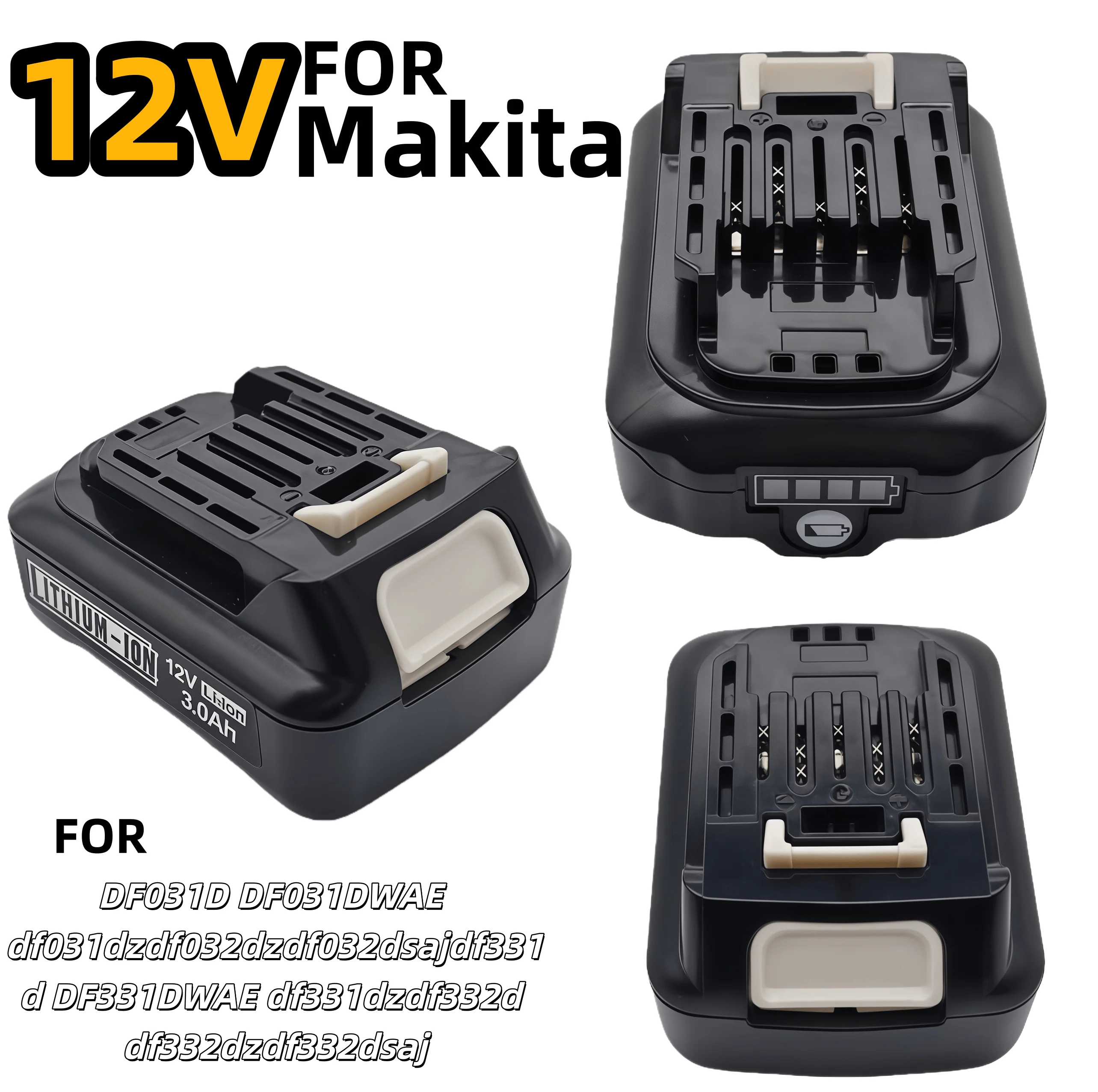 

BL1830 5Ah используется для литий-ионной батареи Makita 12 В, электроинструментов LXT BL1825 BL1820 BL1016 BL1015 BL104, перезаряжаемой батареи