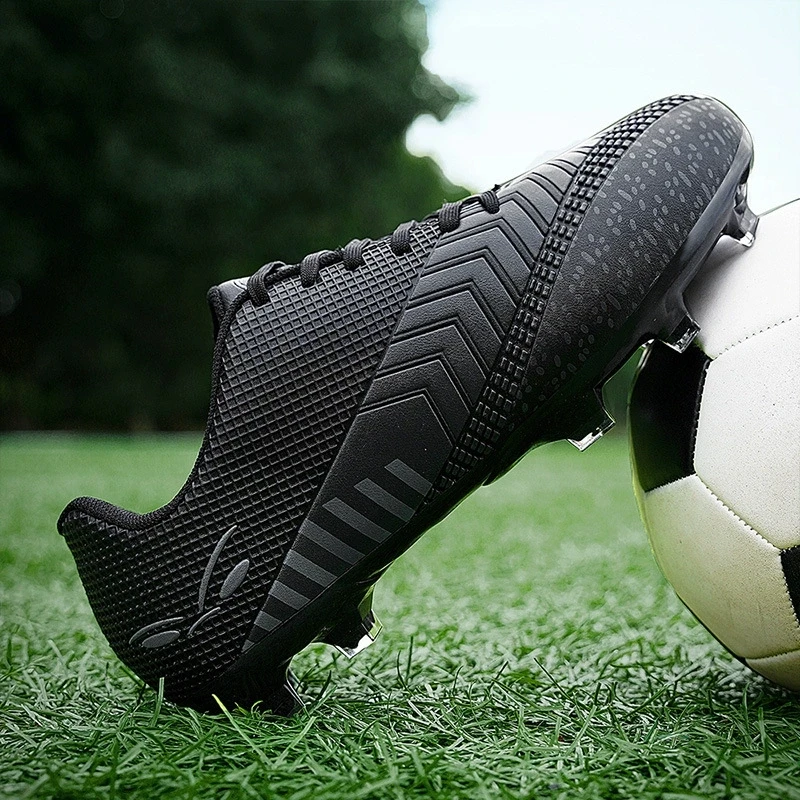 Men's FG Firm Ground Soccer Shoes Boy Cleats High Traction Spikes Football Shoes Men Training & Matches Artificial Grass