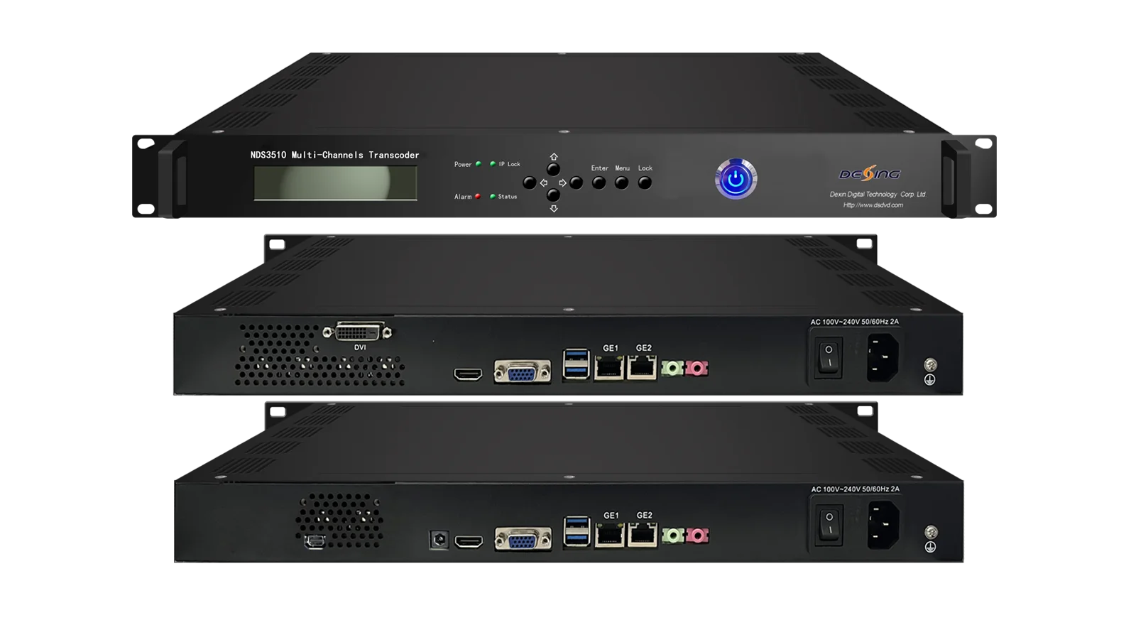 NDS3510 multi-channel transcoder  H.264/H.265  Video Transcoder