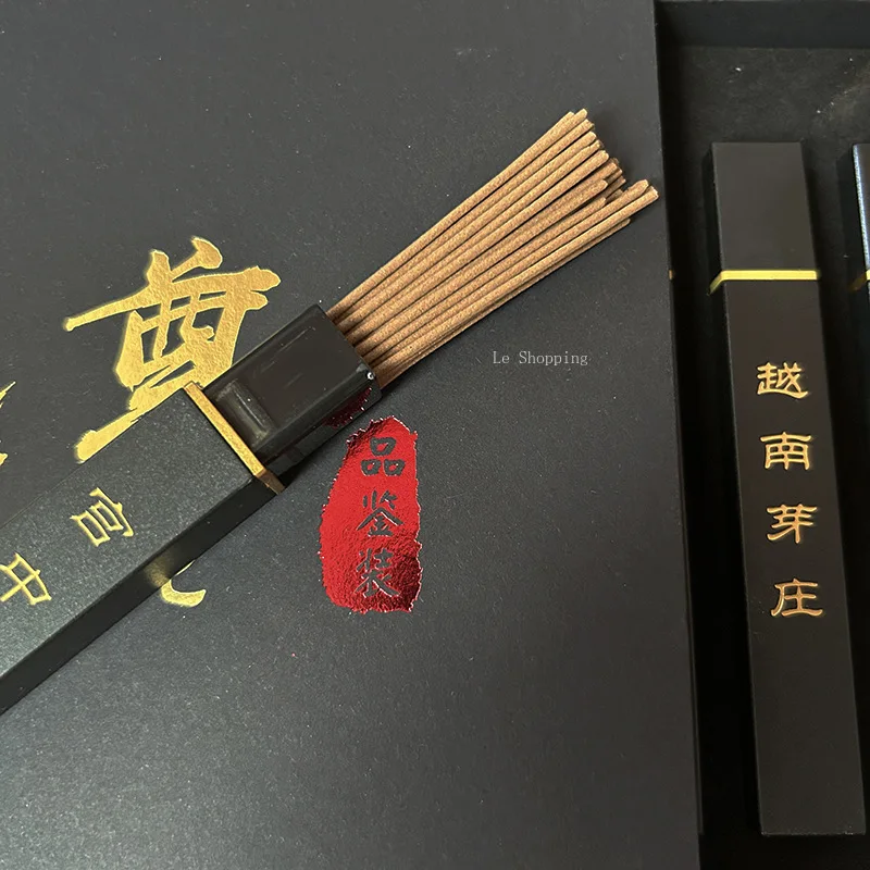 Ten-flavor Incense Stick Gift Box/Goose Pear Hainan Agarwood Vietnam Nha Trang Old Mountain Sandalwood Purify The Air Joss Stick