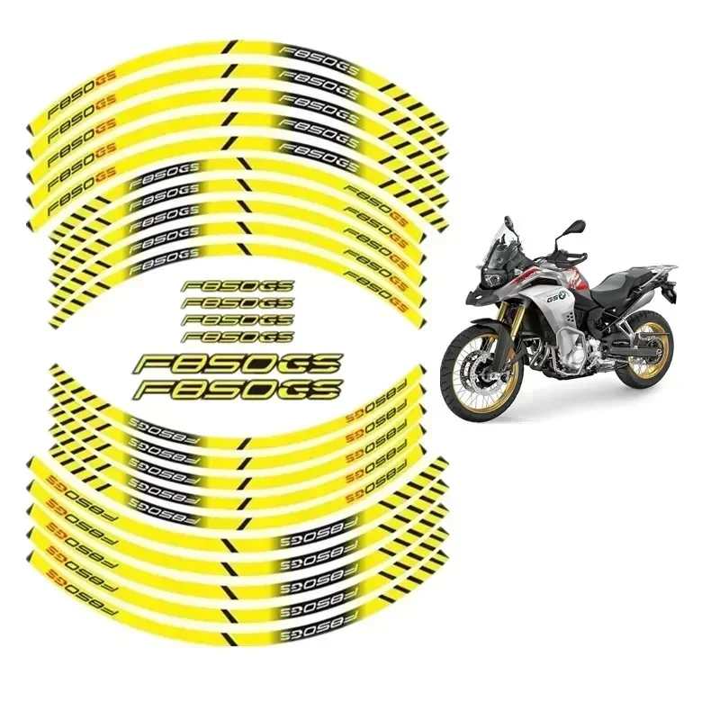 

FOR BMW F850GS Motorcycle Motor Parts Contour Wheel Decoration Decal Sticker - B