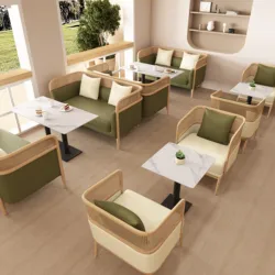 Music restaurant Cafe book bar High-end restaurant Teahouse club lounge area Leisure reception negotiation sofa table and chair