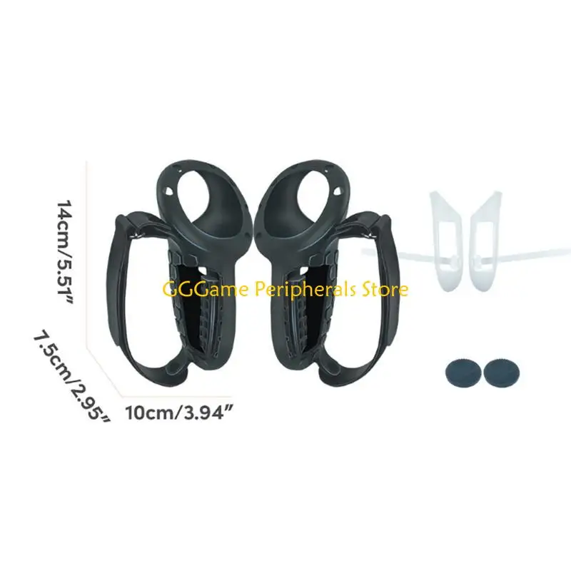 couverture en Silicone polyvalent 10 en 1 U55B, pour contrôleurs casque, couverture faciale poignée