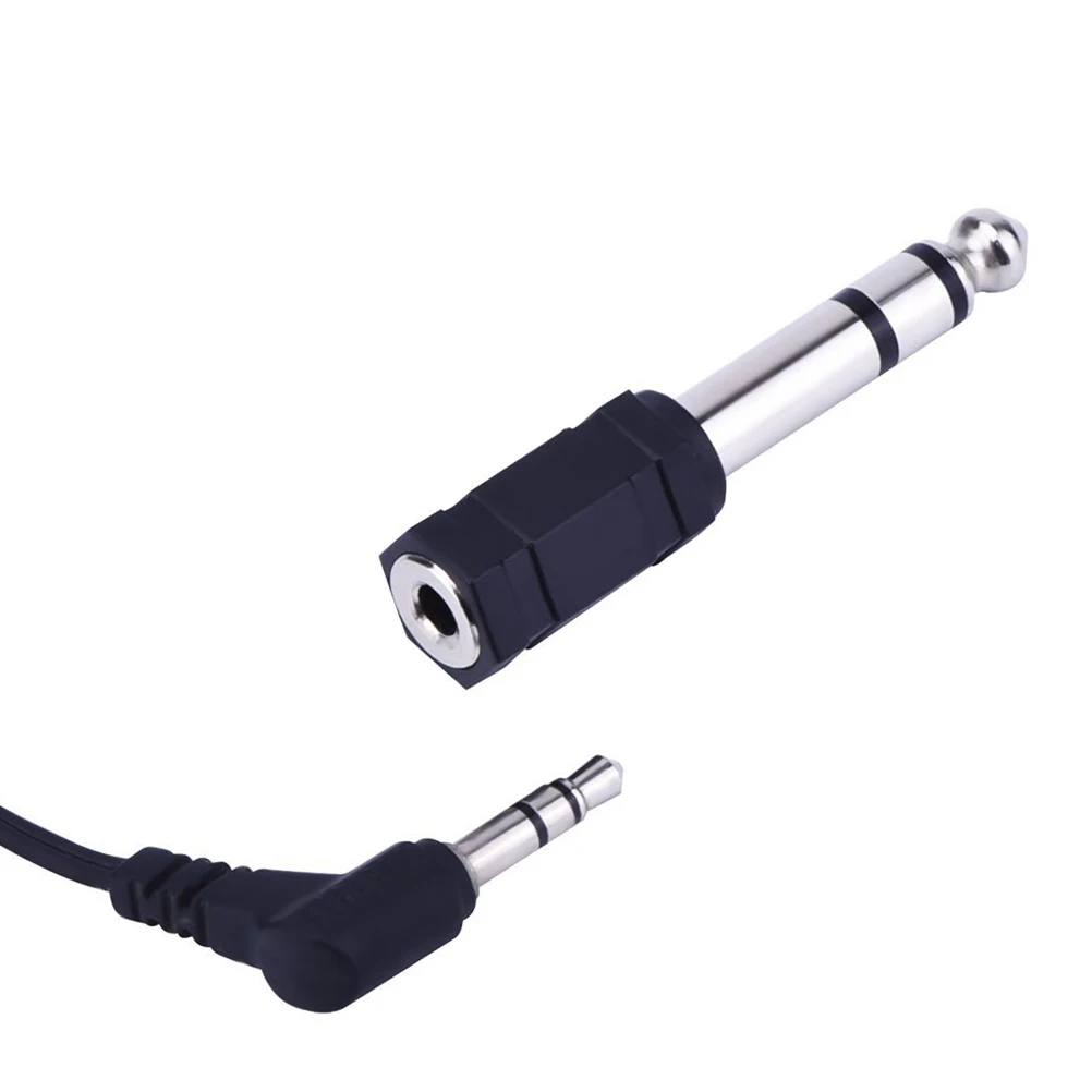 

15pcs 6 5mm to 3 5mm Microphone Adapter Plug Audio Converter Cable Jack ConnectorStereo Interface Amplifier Computer VCD DVD