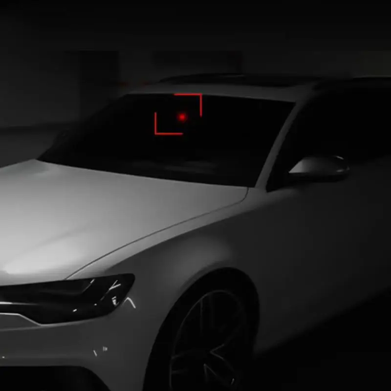 Поддельная автомобильная сигнализация, автоматическая охранная сигнализация, портативный светильник высокой видимости для грузовика, автомобильная ночная безопасность