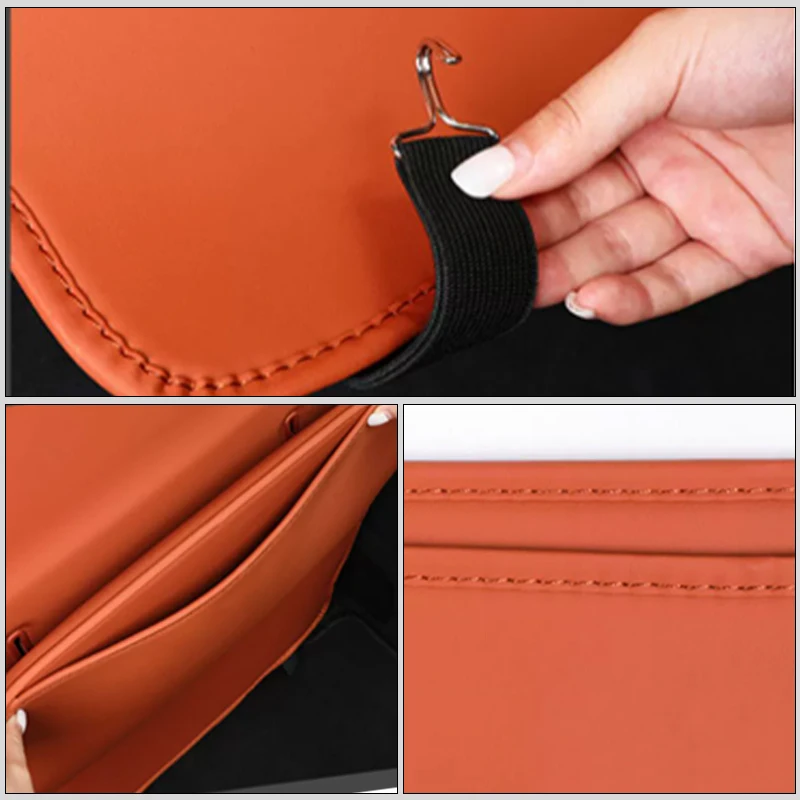 Seat Back Anti-Kick Pad Semi-Cover For Citroen C4 C3 C5 C1 C3 Berlingo Celysee Cactus Picasso Aircross Saxo Grand - view 3