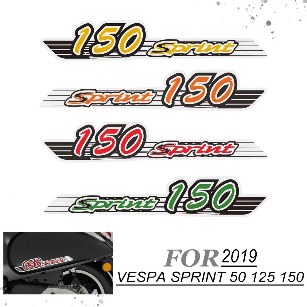 

Sprint150 Sprint50 Sprint125 For PIAGGIO Vespa Sprint 50 125 150 2019 Motorcycle Sticker Body Shell Decal Stickers