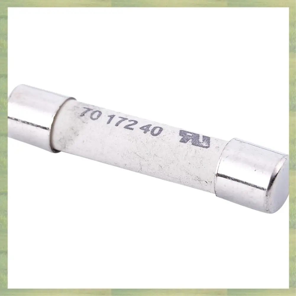 N15R-10 قطعة سيراميك فضي + أبيض 1000 فولت 500MA 6.3X32 مللي متر فيوز أبيض لمقياس متعدد 3X0.5X0.5 سنتيمتر