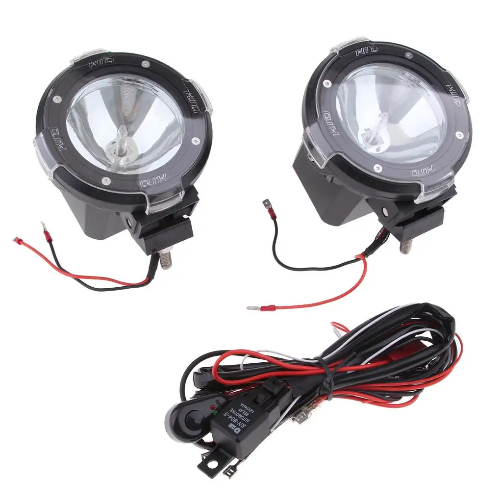 PAIR 4\\\\\\\'\\\\\\\' Trailers XENON Driving Lights Work Lamp 4wd