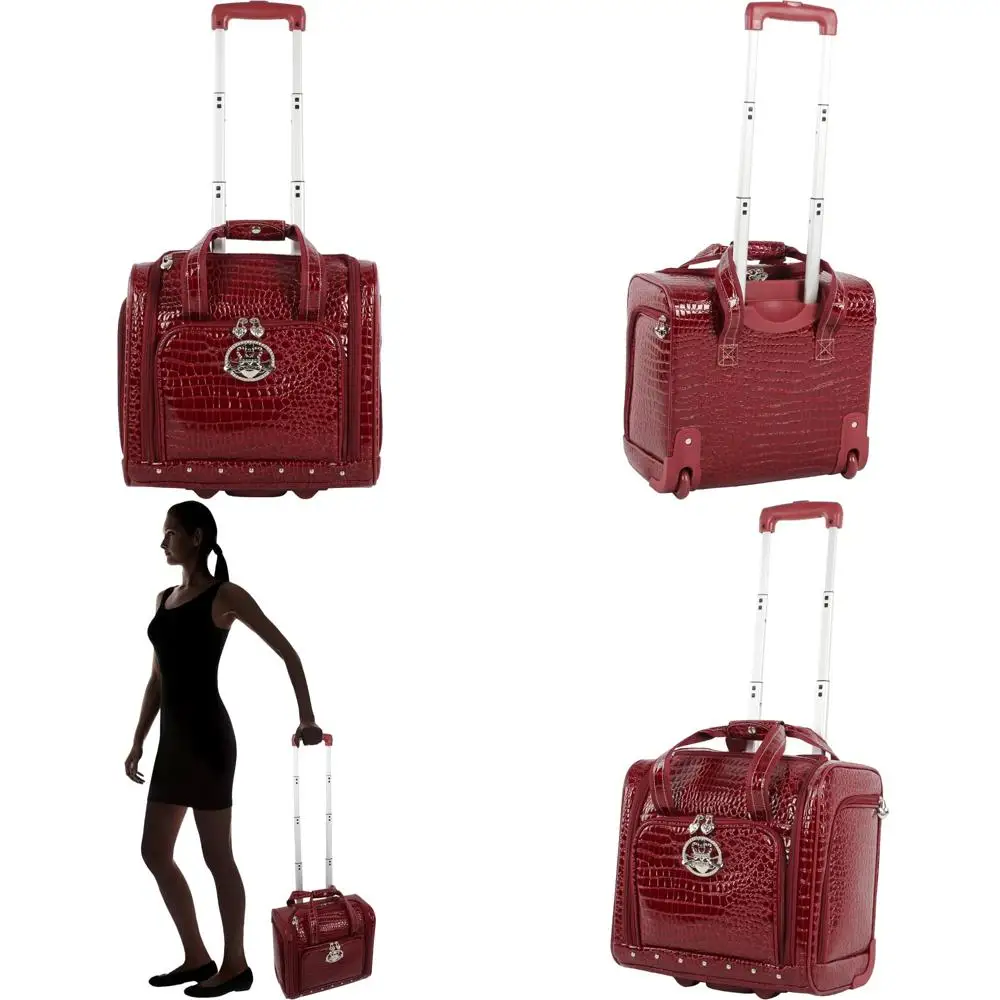 

Легкий 15-дюймовый женский нижний чемодан — чемодан для переноски для воздушных путешествий с расширением 2 дюйма