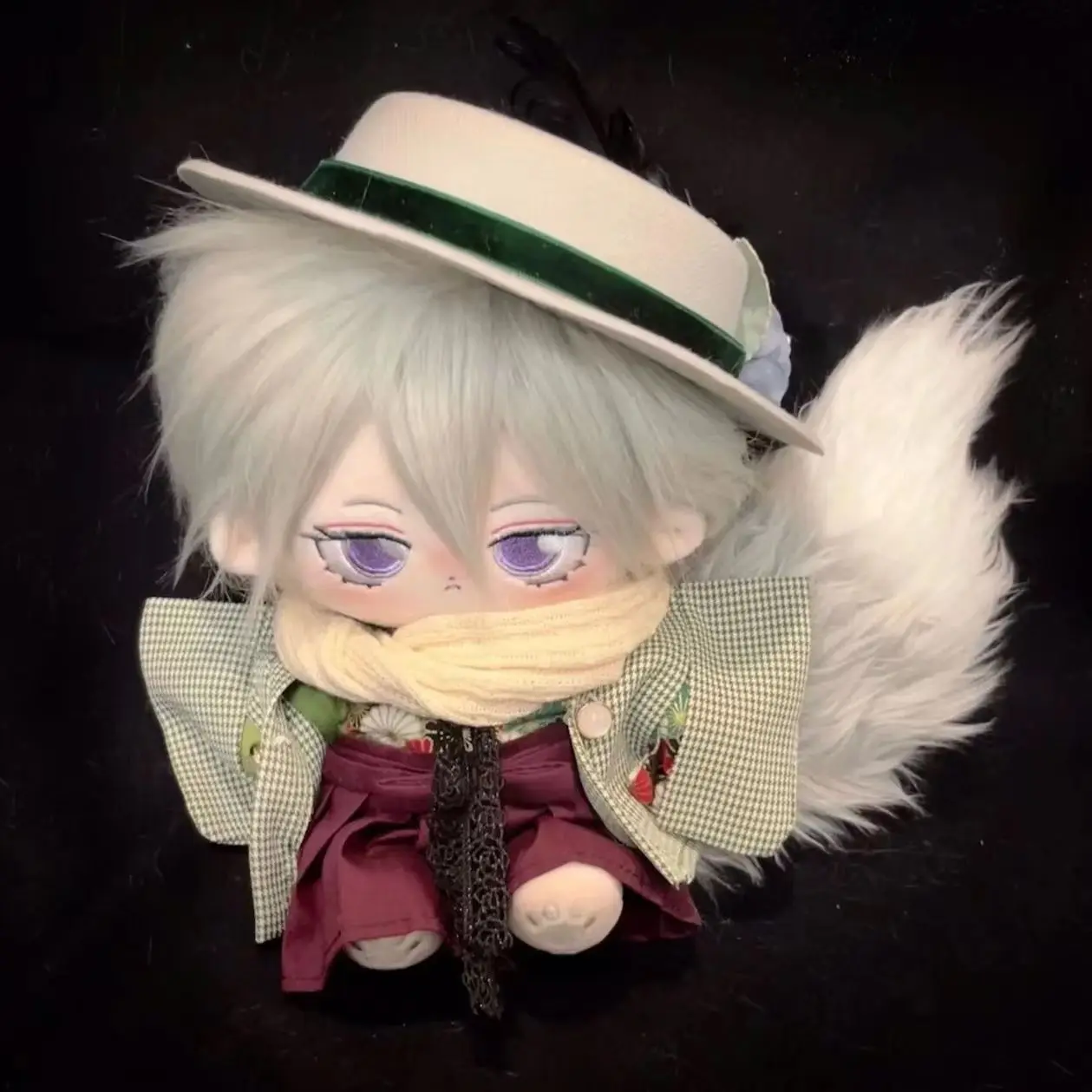 Farcito 20 cm Anime Kamisama Love Bello Cosplay Peluche Bambola di cotone Giocattoli per bambini con scheletro Bambino Cambia vestiti Regalo