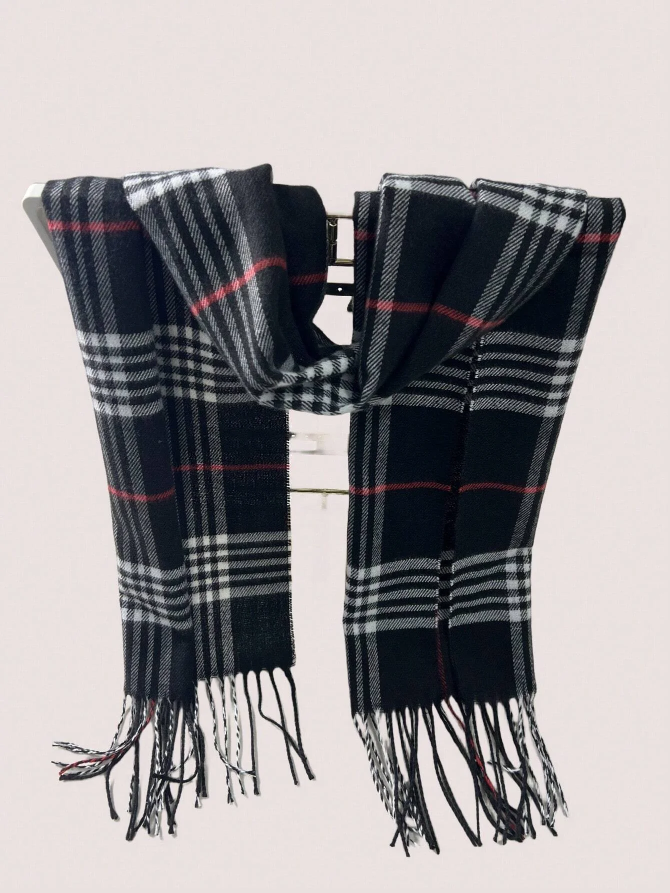 Luxury Brand Cashmere Warm Scarf for Women Design Winter Men Shawl Wrap Pashmina 2024 Plaid Female Bufanda Echarpe Foulard