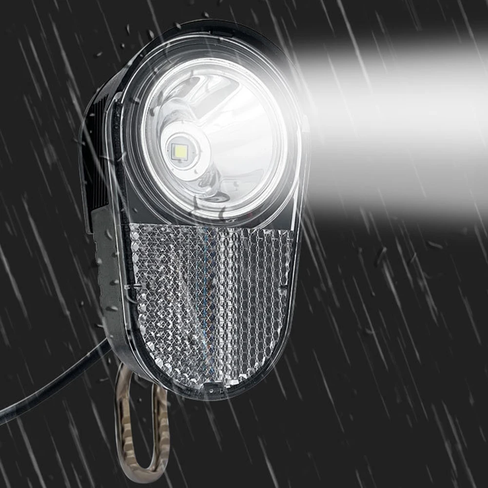 

Фара для велосипеда, спорт на открытом воздухе, 36-48 В, 5x8x3 см, аксессуары из АБС-пластика, непромокаемые, 1 шт., электрический велосипед